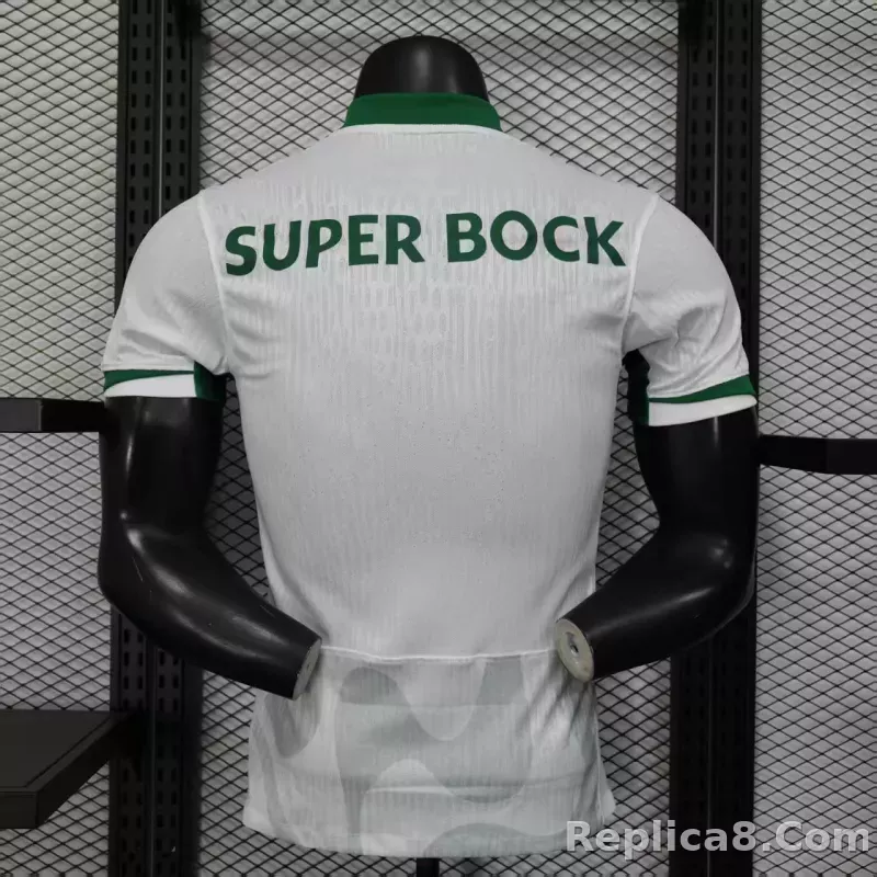 25-26 Sporting CP Away Soccer Jersey Player Version - detail