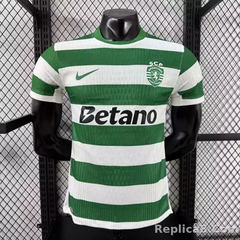 25-26 Sporting CP Away Soccer Jersey Player Version - detail