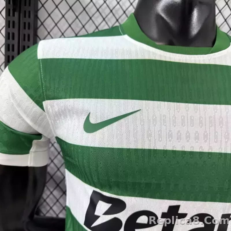 25-26 Sporting CP Home Soccer Jersey Player Version - detail