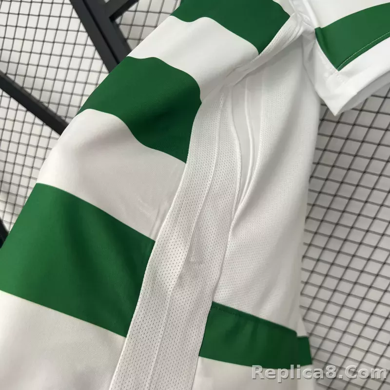 25-26 Sporting CP Home Soccer Jersey - detail