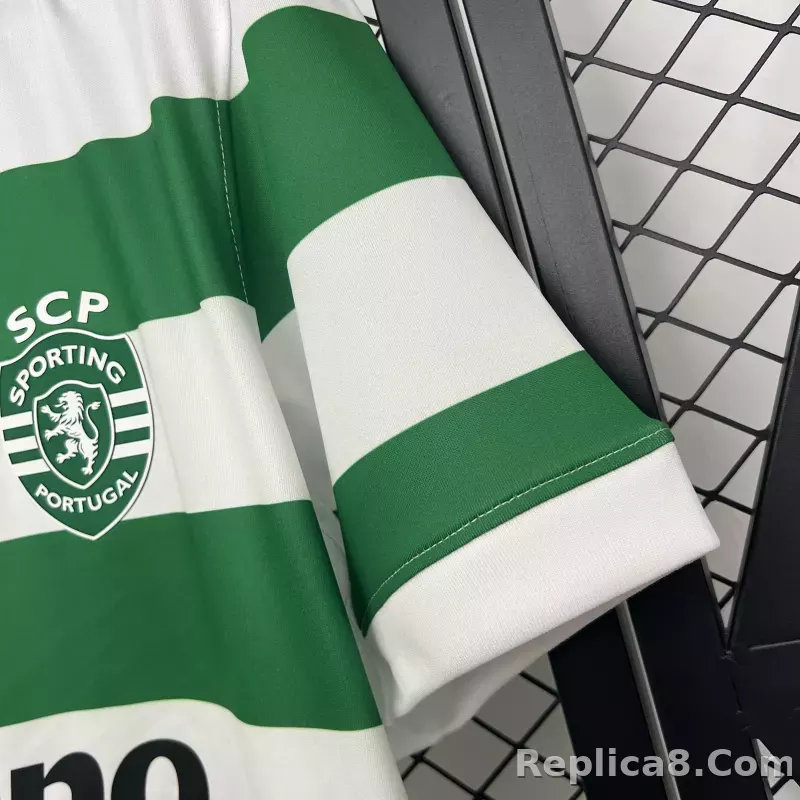 25-26 Sporting CP Home Soccer Jersey - detail