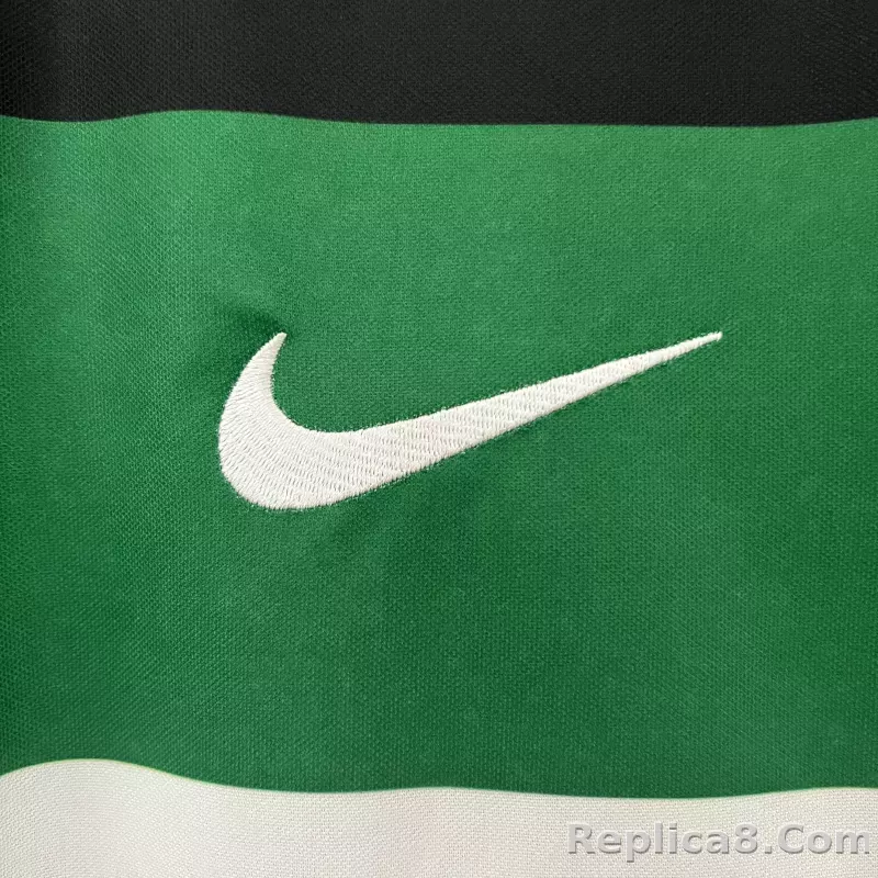 24-25 Sporting CP Home Soccer Jersey - detail