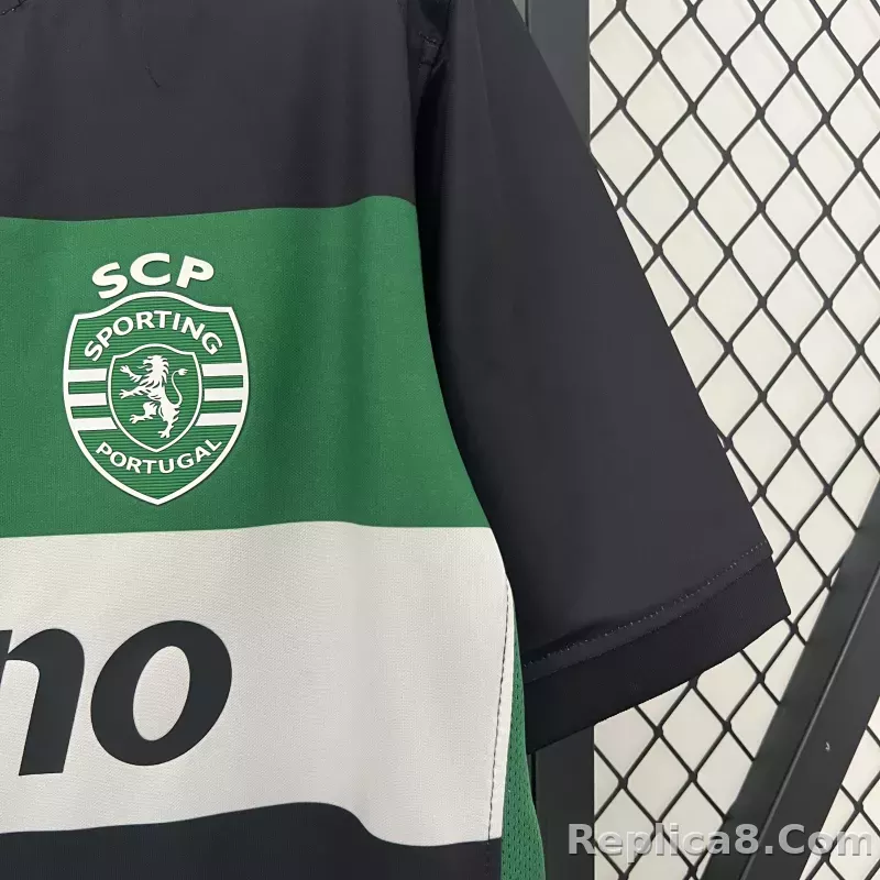 24-25 Sporting CP Home Soccer Jersey - detail
