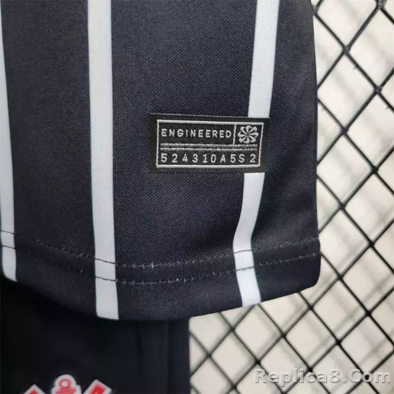 23-24 Corinthians  Away Kids Kit Jersey+Shorts - detail
