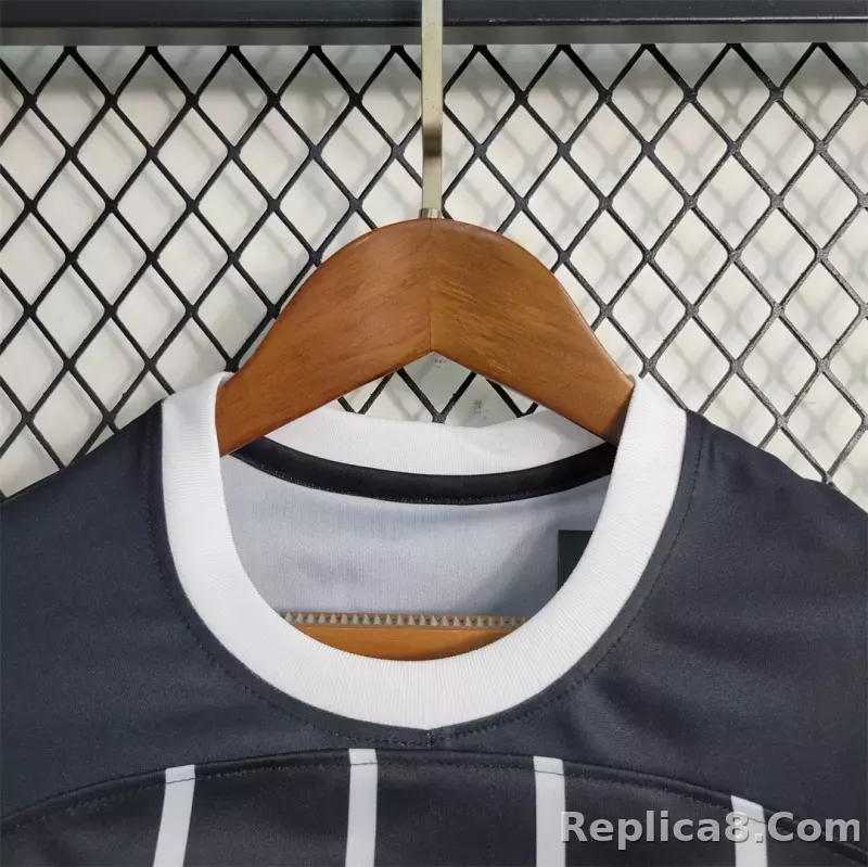23-24 Corinthians  Away Kids Kit Jersey+Shorts - detail