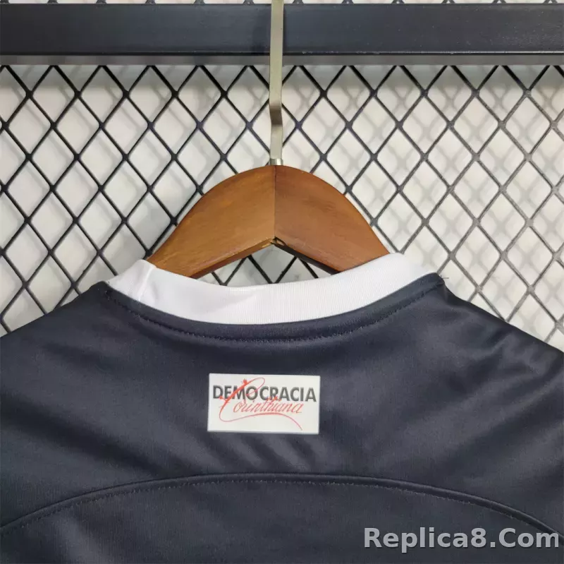 23-24 Corinthians  Away Kids Kit Jersey+Shorts - detail