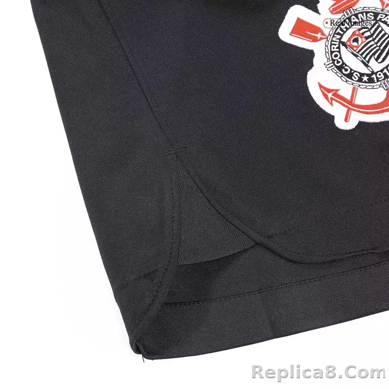 23-24 Corinthians Home Soccer Shorts - detail