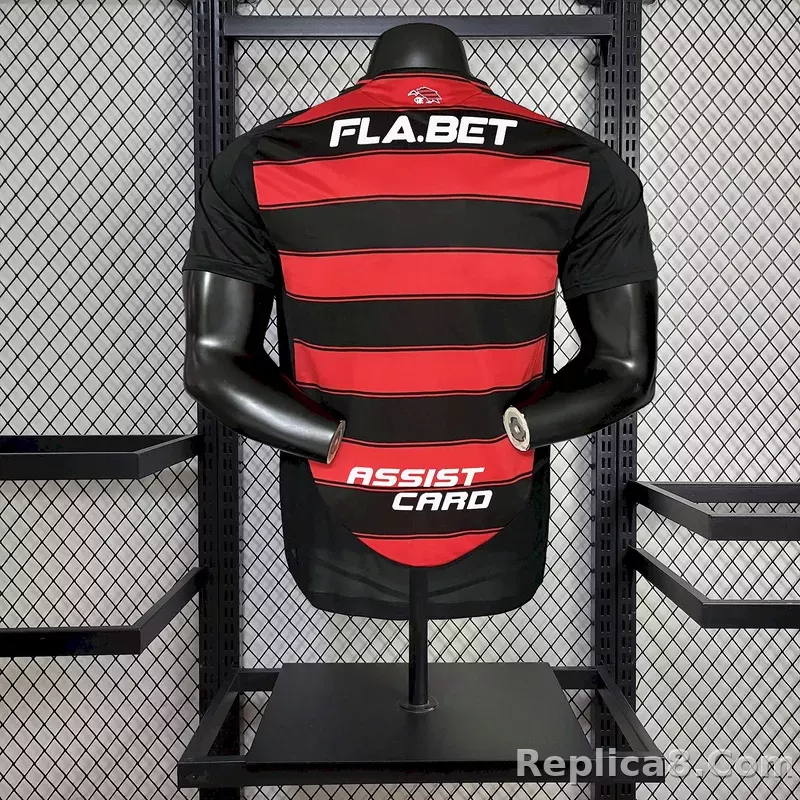 25-26 CR Flamengo Home Soccer Jersey Player Version - detail
