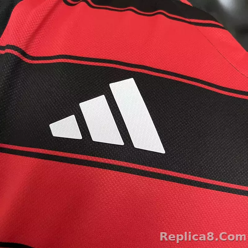 25-26 CR Flamengo Home Soccer Jersey Player Version - detail