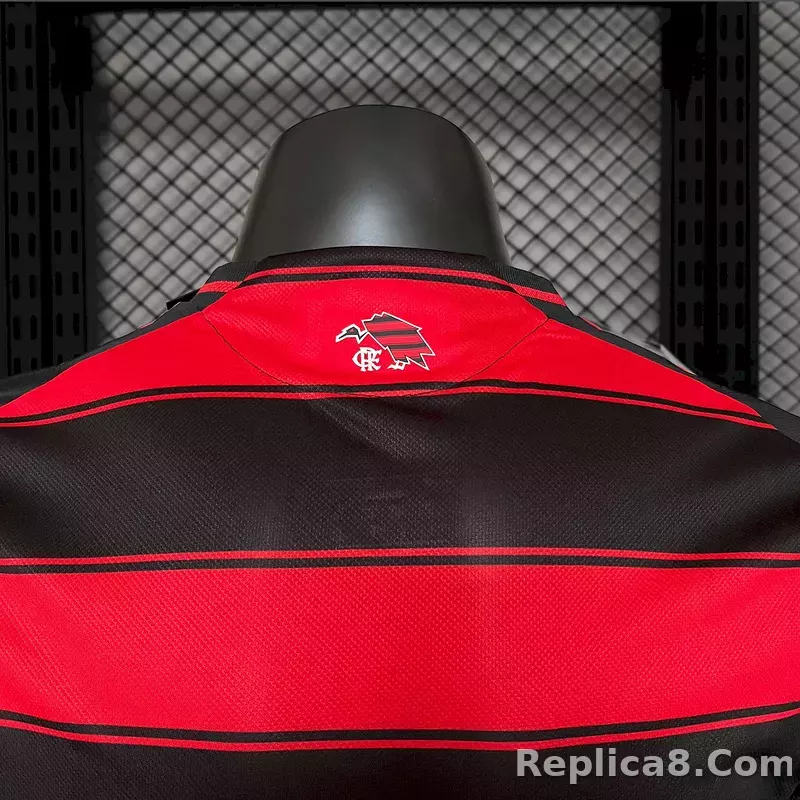 25-26 CR Flamengo Home Soccer Jersey Player Version - detail