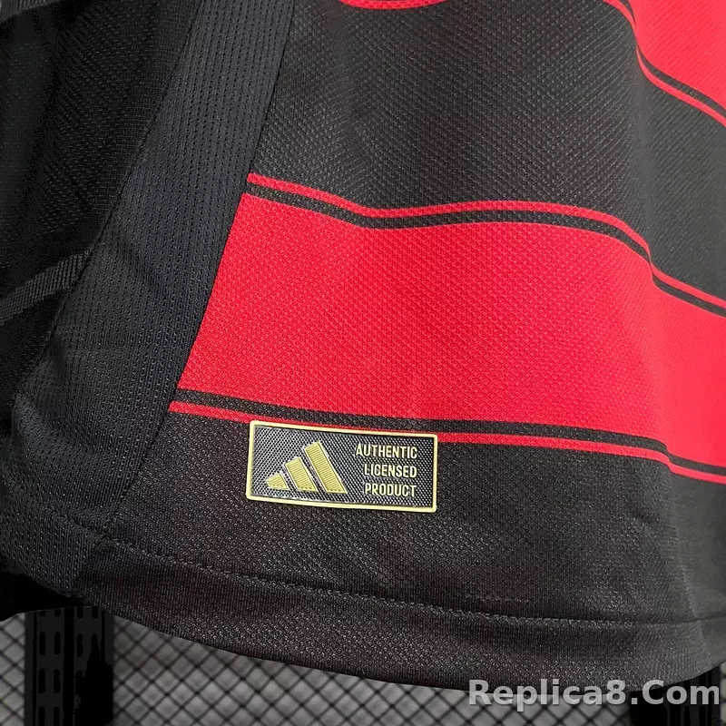 25-26 CR Flamengo Home Soccer Jersey Player Version - detail