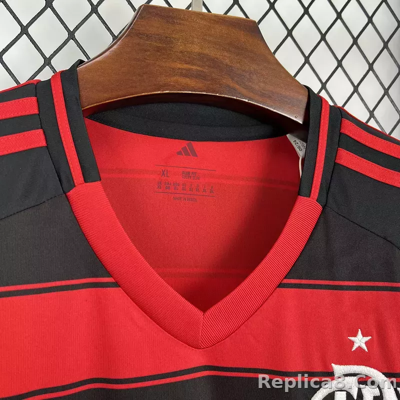 25-26 CR Flamengo Home Soccer Jersey - detail