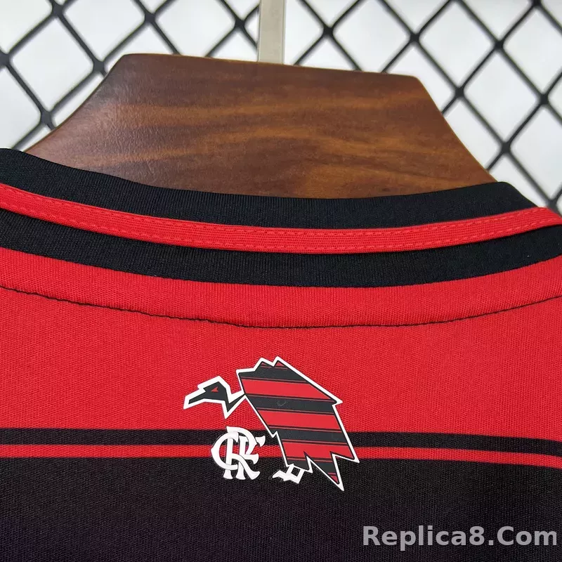 25-26 CR Flamengo Home Soccer Jersey - detail