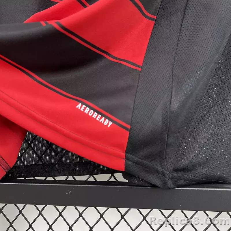 25-26 CR Flamengo Home Soccer Jersey - detail