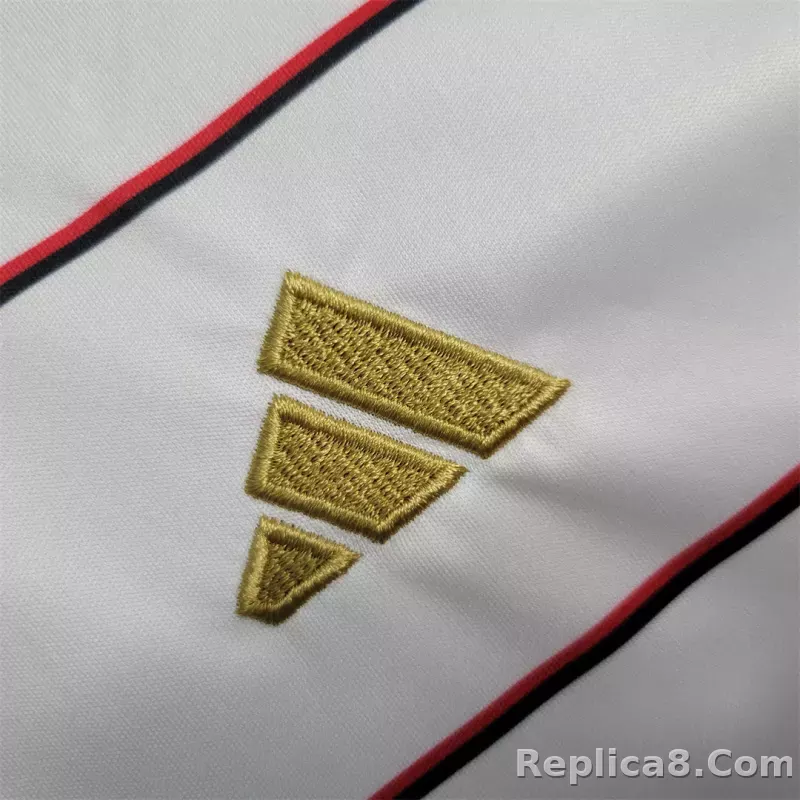 23-24 CR Flamengo Away Kids Kit Jersey+Shorts - detail