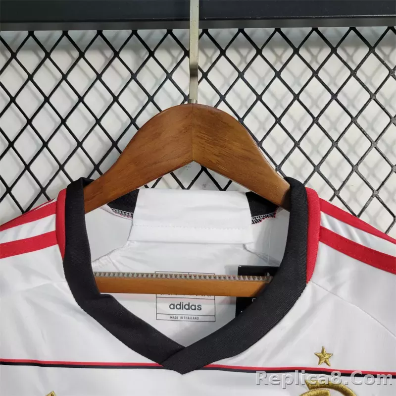 23-24 CR Flamengo Away Kids Kit Jersey+Shorts - detail