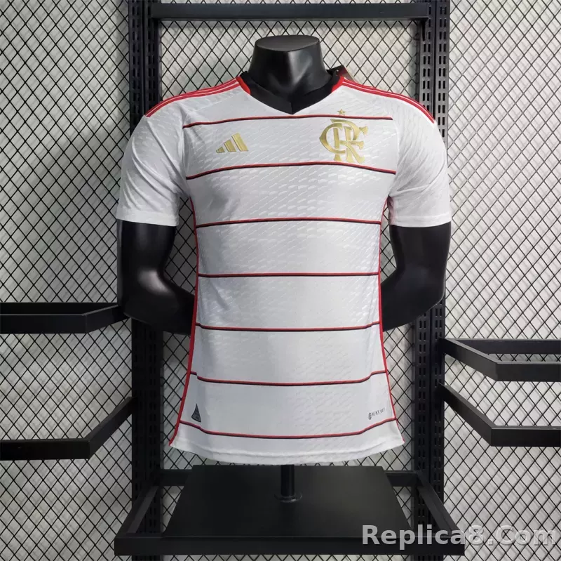 23-24 CR Flamengo Away Jersey Player Edition