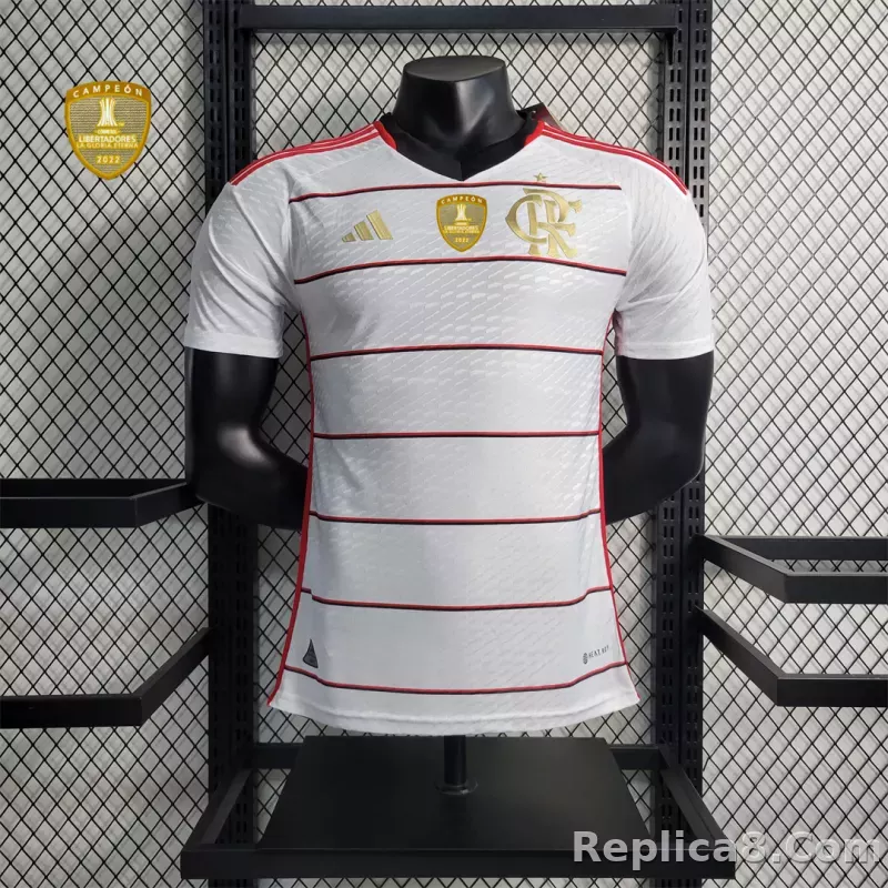 23-24 CR Flamengo Away Jersey Player Edition - detail