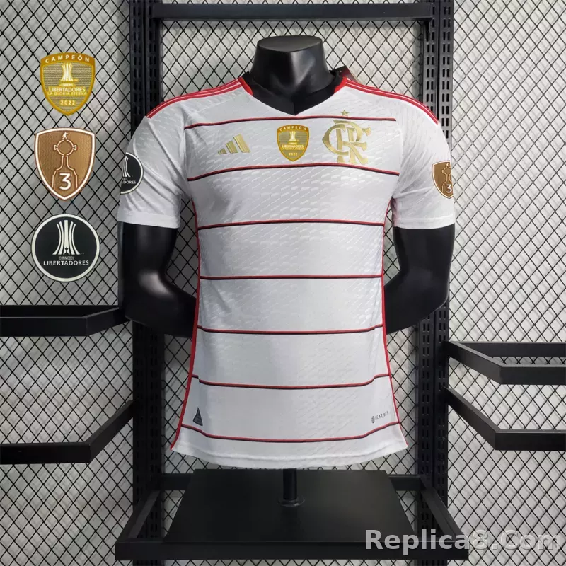 23-24 CR Flamengo Away Jersey Player Edition - detail