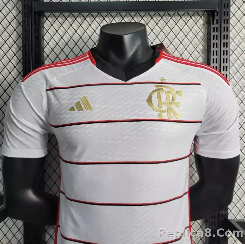 23-24 CR Flamengo Away Jersey Player Edition - detail