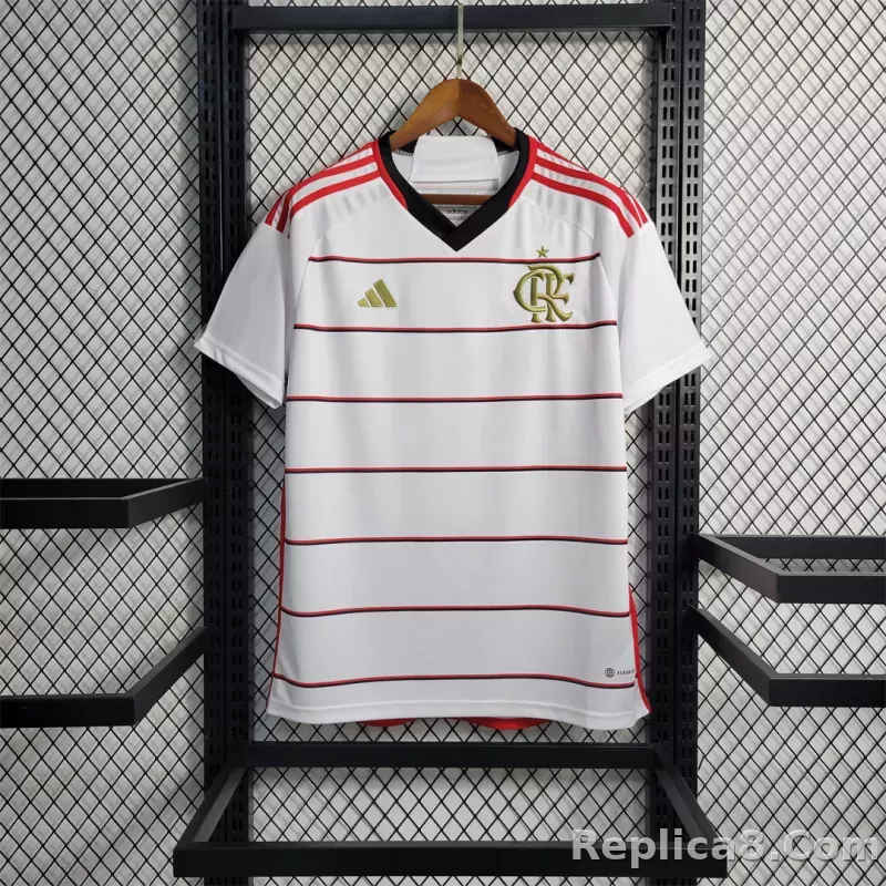 23-24 CR Flamengo Away Jersey Fan Edition