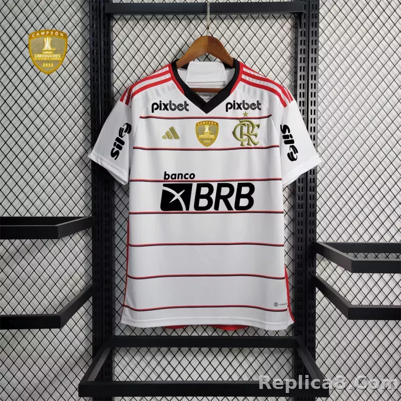 23-24 CR Flamengo Away Jersey Fan Edition - detail