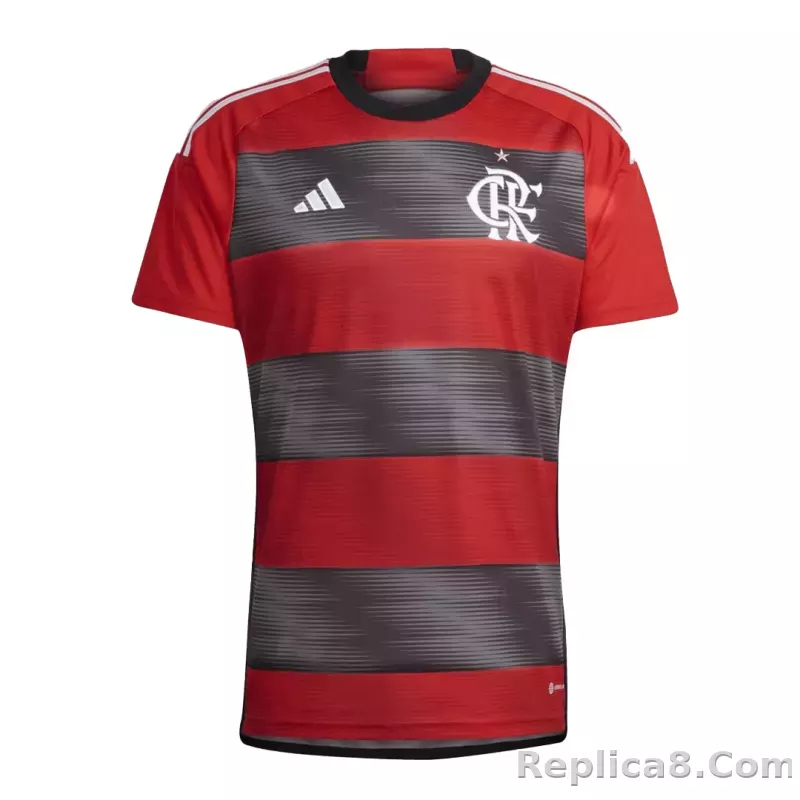 23-24 CR Flamengo Home Kit Jersey+Shorts - detail