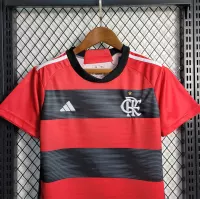 23-24 CR Flamengo Home Jersey Kids Kit Jersey+Shorts - view 7