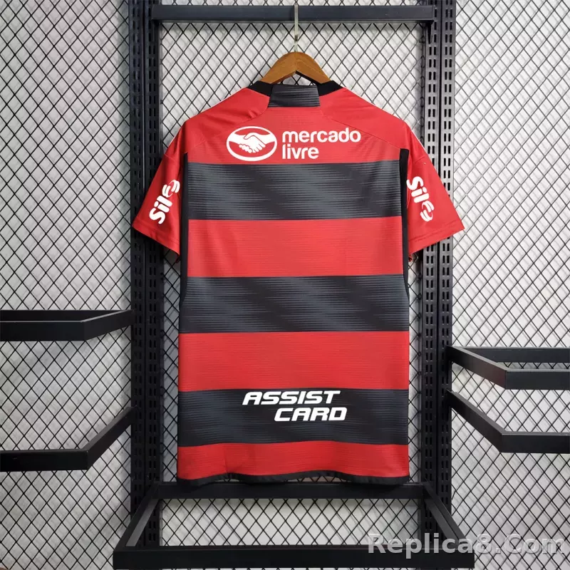 23-24 CR Flamengo Home Jersey Fan Edition - detail