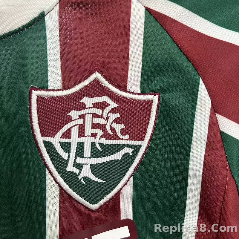 25-26 Fluminense FC Home Kids Kit Jersey+Shorts - detail