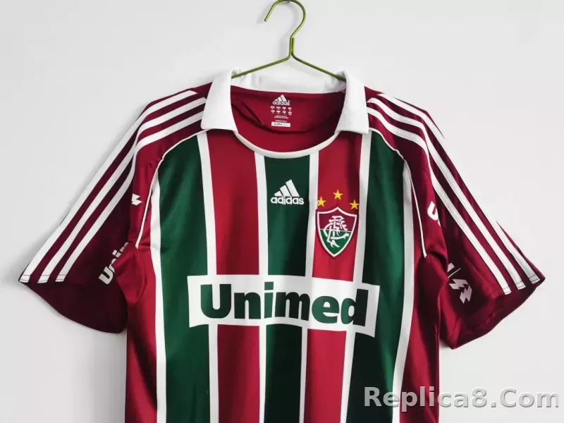 2008/09 Fluminense FC Home Retro Jersey - detail