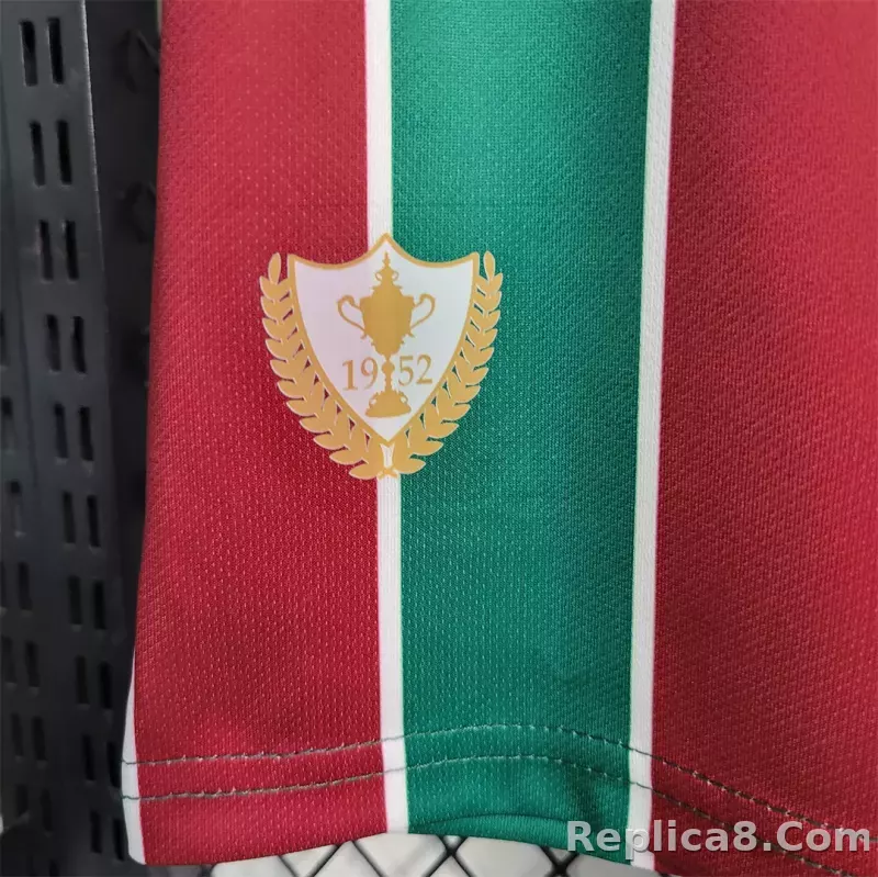 23-24 Fluminense FC Home Kids Kit Jersey+Shorts - detail