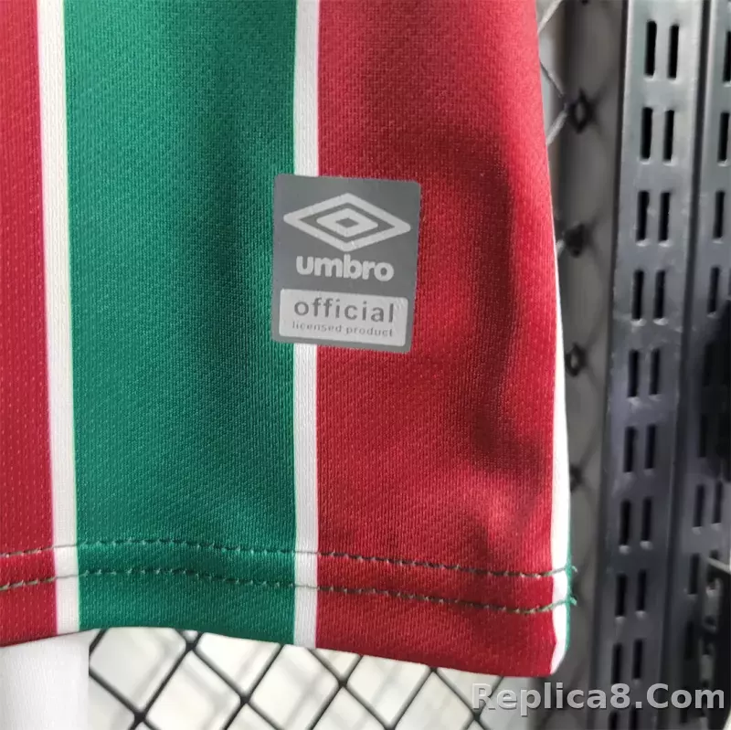 23-24 Fluminense FC Home Kids Kit Jersey+Shorts - detail