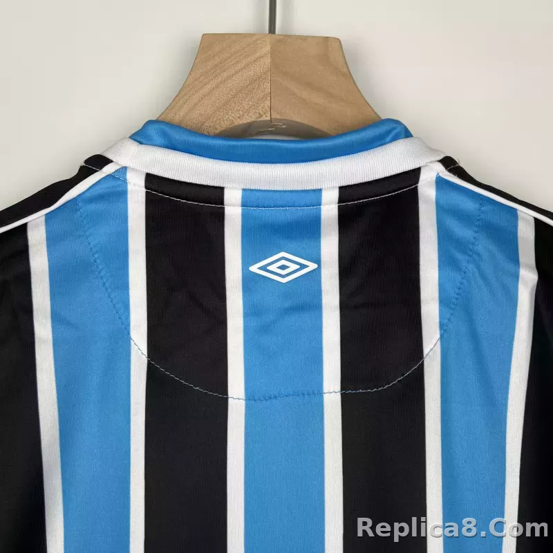 23-24 Grêmio FBPA Home Kids Kit Jersey+Shorts - detail
