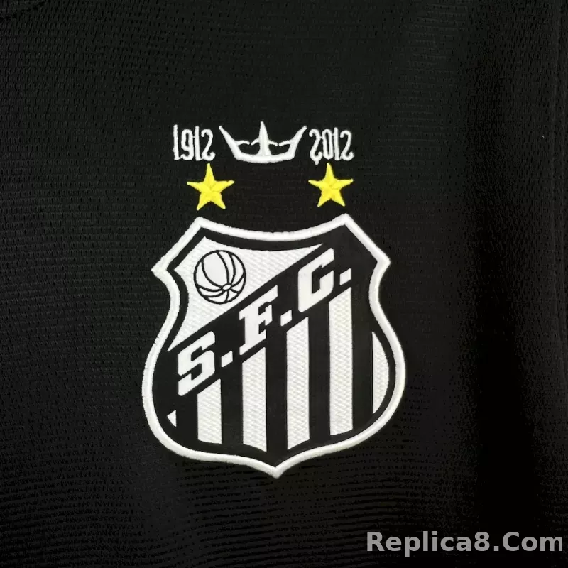2011/12 Santos FC Away Retro Jersey - detail