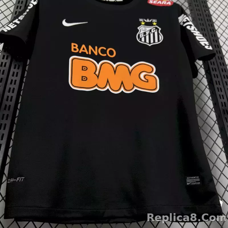 2011/12 Santos FC Away Retro Jersey - detail