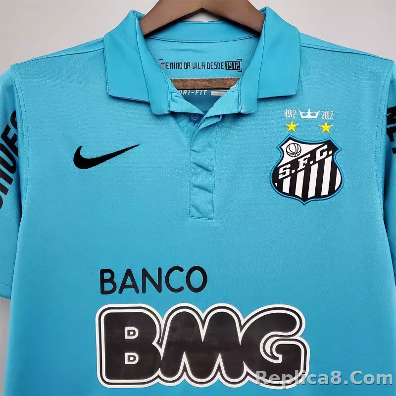 2012/13 Santos FC Away Retro Jersey - detail