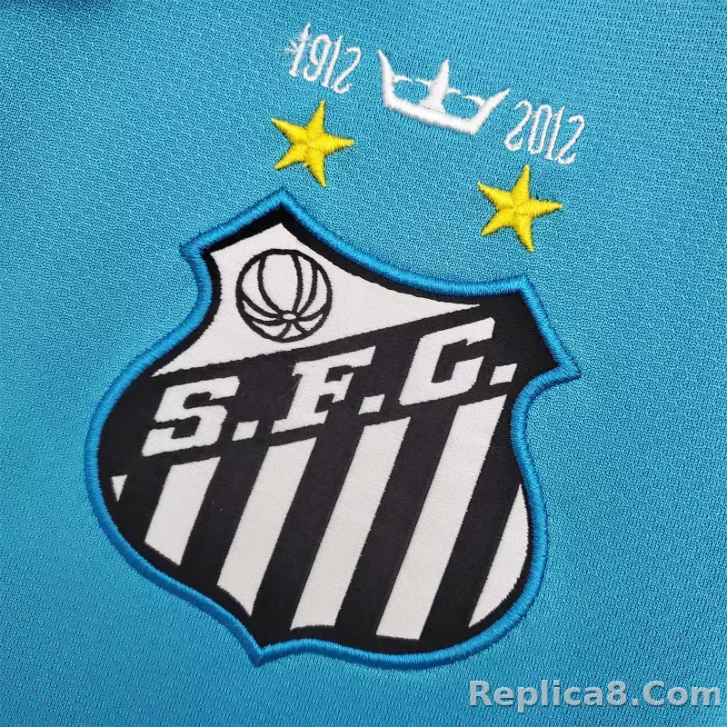 2012/13 Santos FC Away Retro Jersey - detail