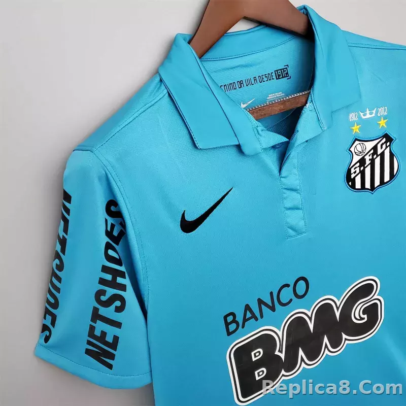 2012/13 Santos FC Away Retro Jersey - detail