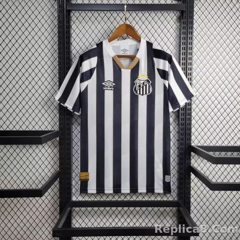 24-25 Santos FC Away Soccer Jersey