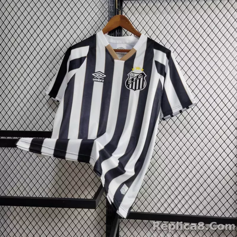 24-25 Santos FC Away Soccer Jersey - detail