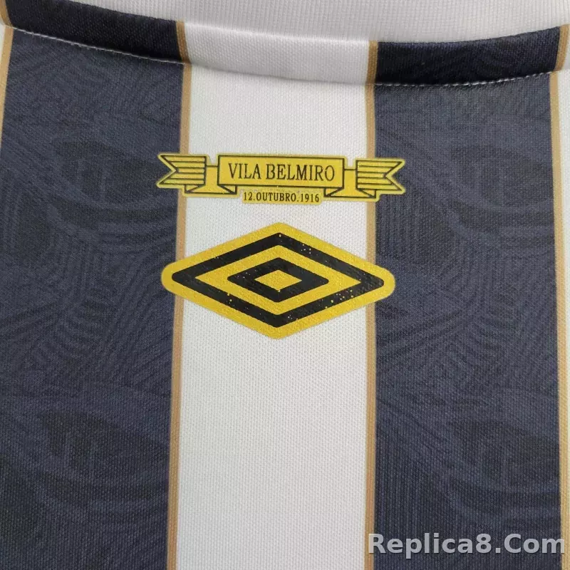 24-25 Santos FC Away Soccer Jersey - detail