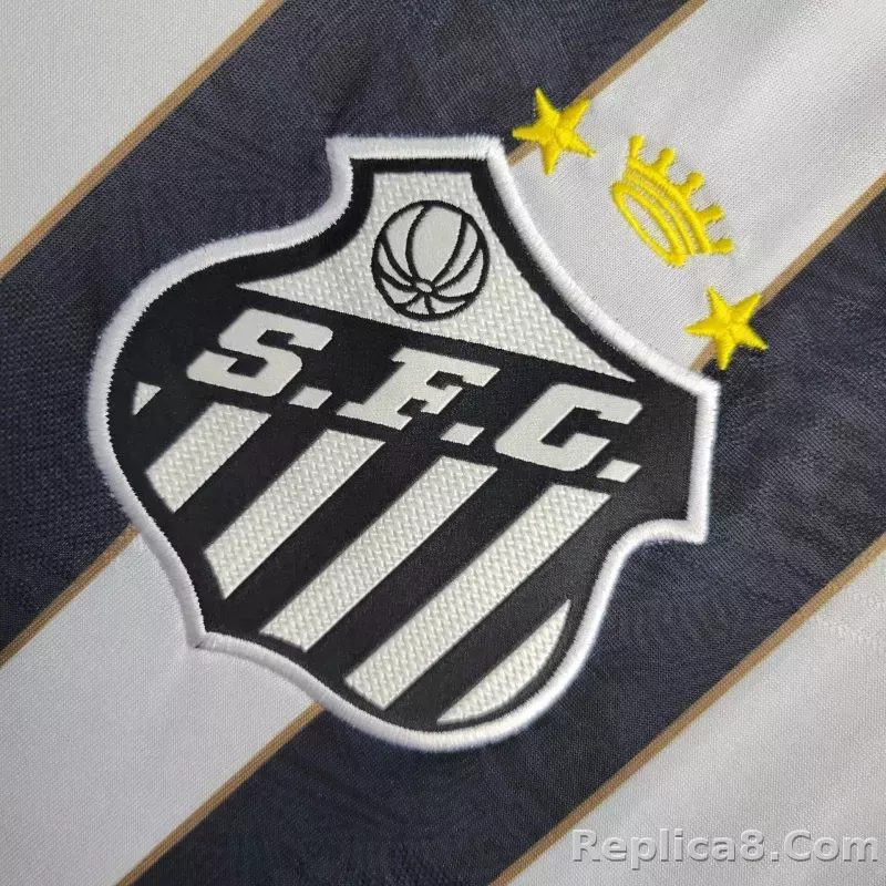 24-25 Santos FC Away Soccer Jersey - detail