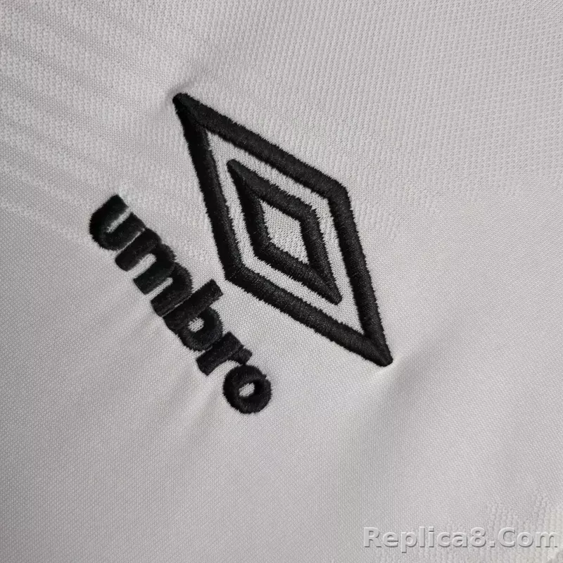 24-25 Santos FC Home Soccer Jersey with All Sponsors - detail