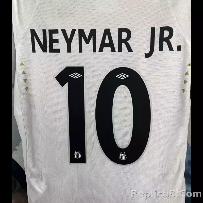24-25 Santos FC Home Soccer Jersey with All Sponsors - detail