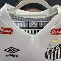 24-25 Santos FC Home Soccer Jersey with All Sponsors - view 3