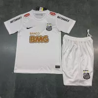2011/12 Santos FC Home Retro Kids Kit Jersey+Shorts - view 12