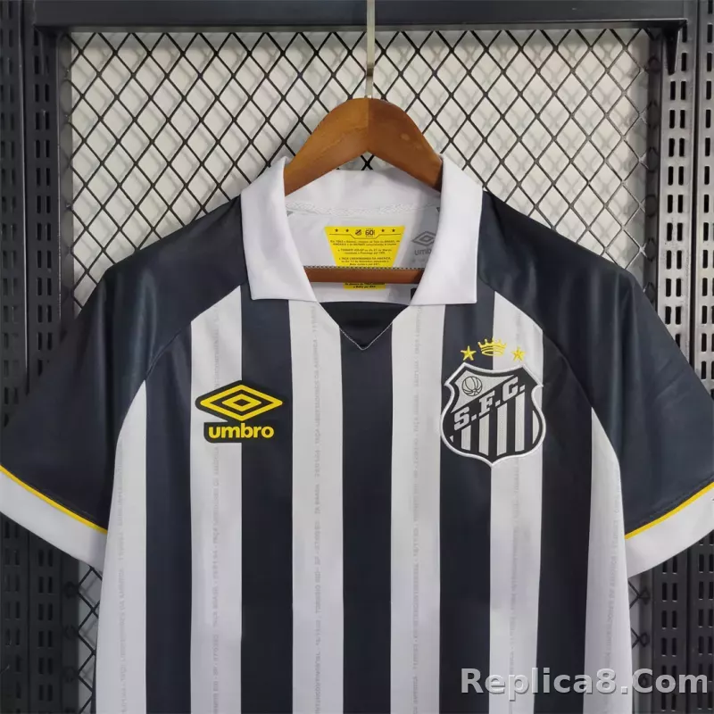 23-24 Santos FC Away Jersey - detail