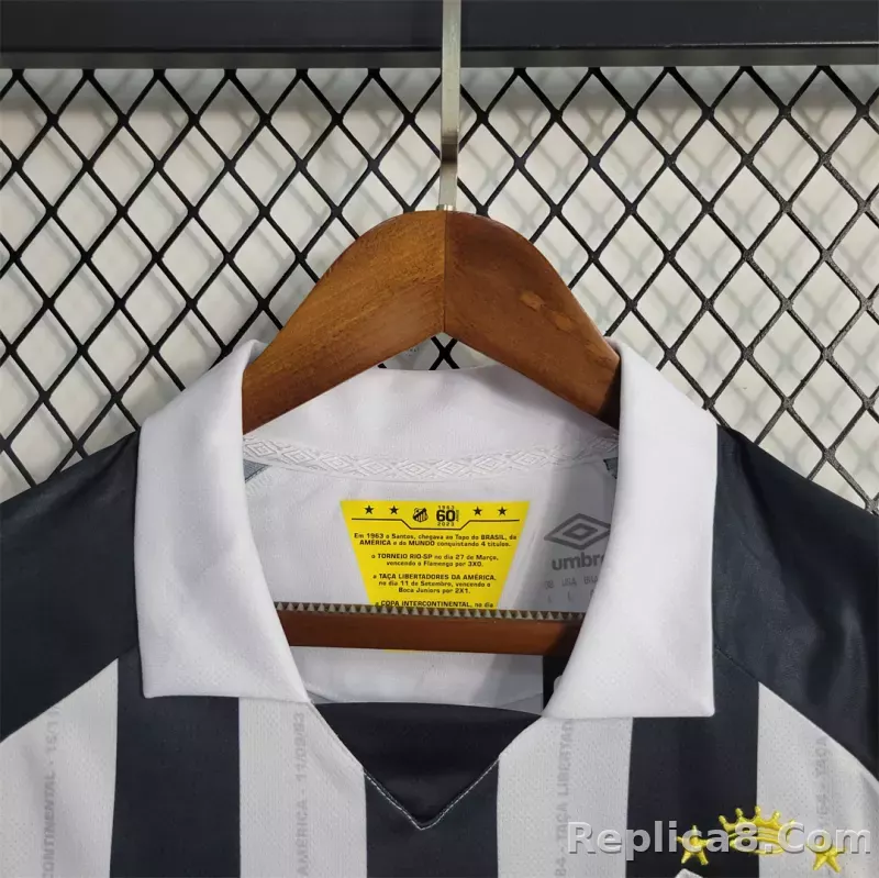 23-24 Santos FC Away Jersey - detail