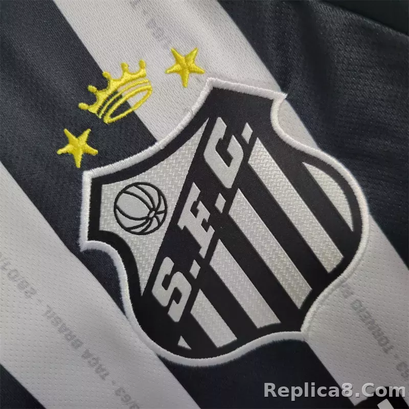 23-24 Santos FC Away Jersey - detail